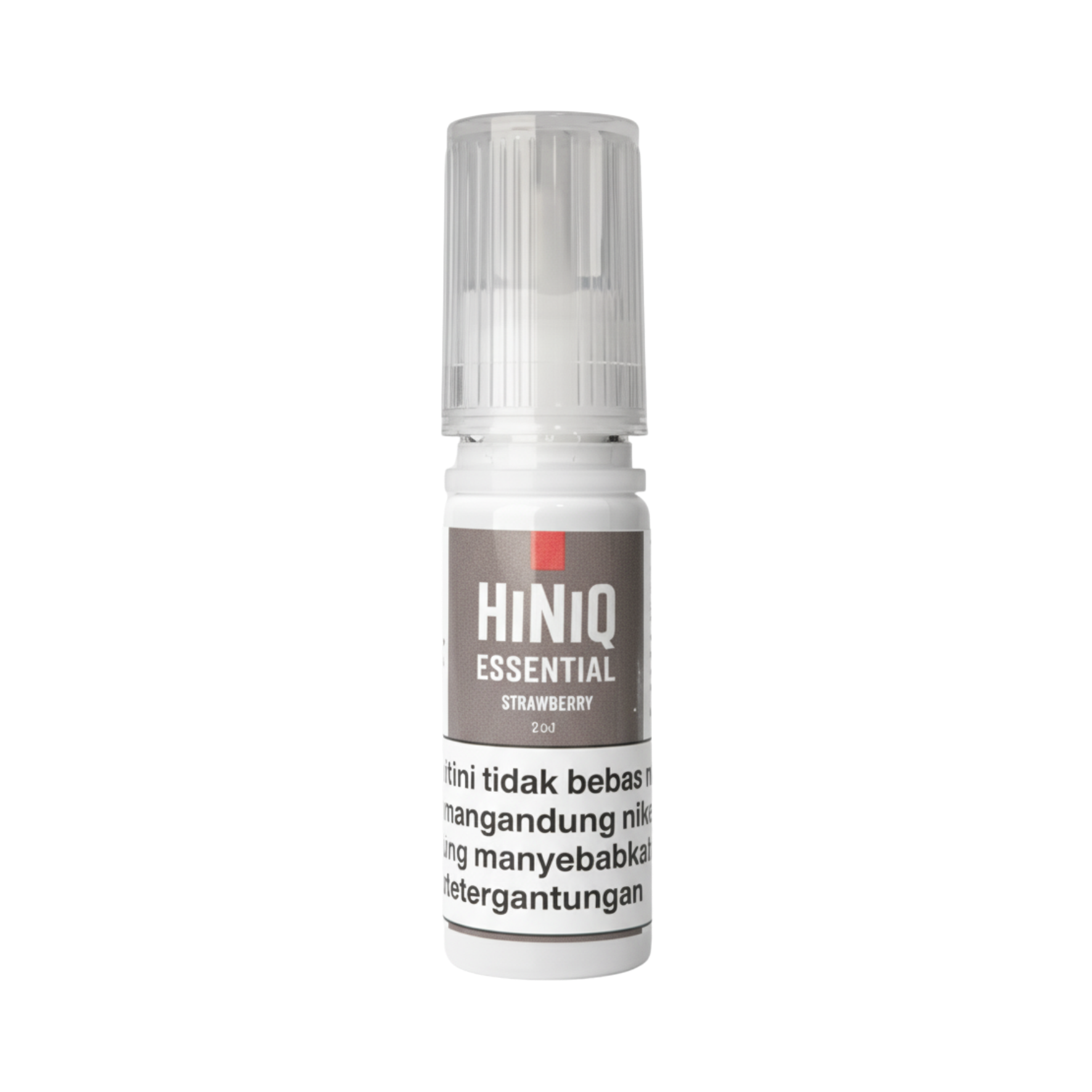 Botol Hiniq Essential Strawberry 15ml selai sedikit manis pod vape salt nicotine saltnic tidak dingin 30mg saltnic 3% manis sedikit