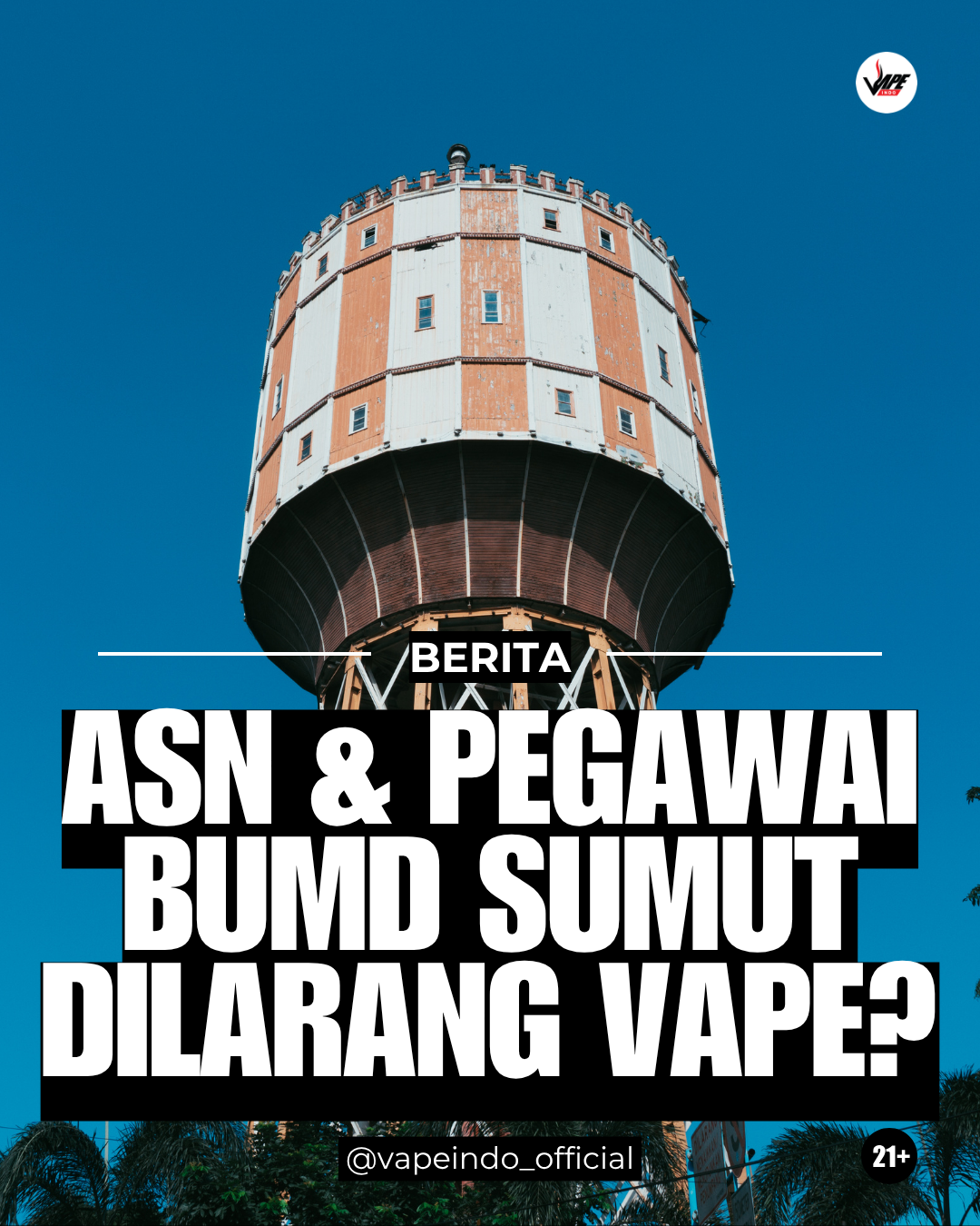 ASN & PEGAWAI BUMD SUMUT DILARANG VAPE?